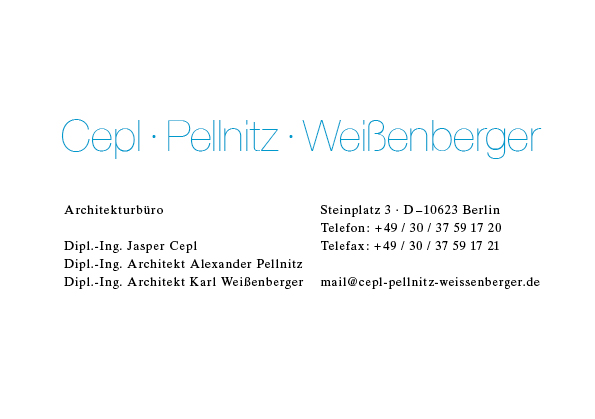 Cepl Pellnitz Weissenberger Steinplatz 3 10623 Berlin